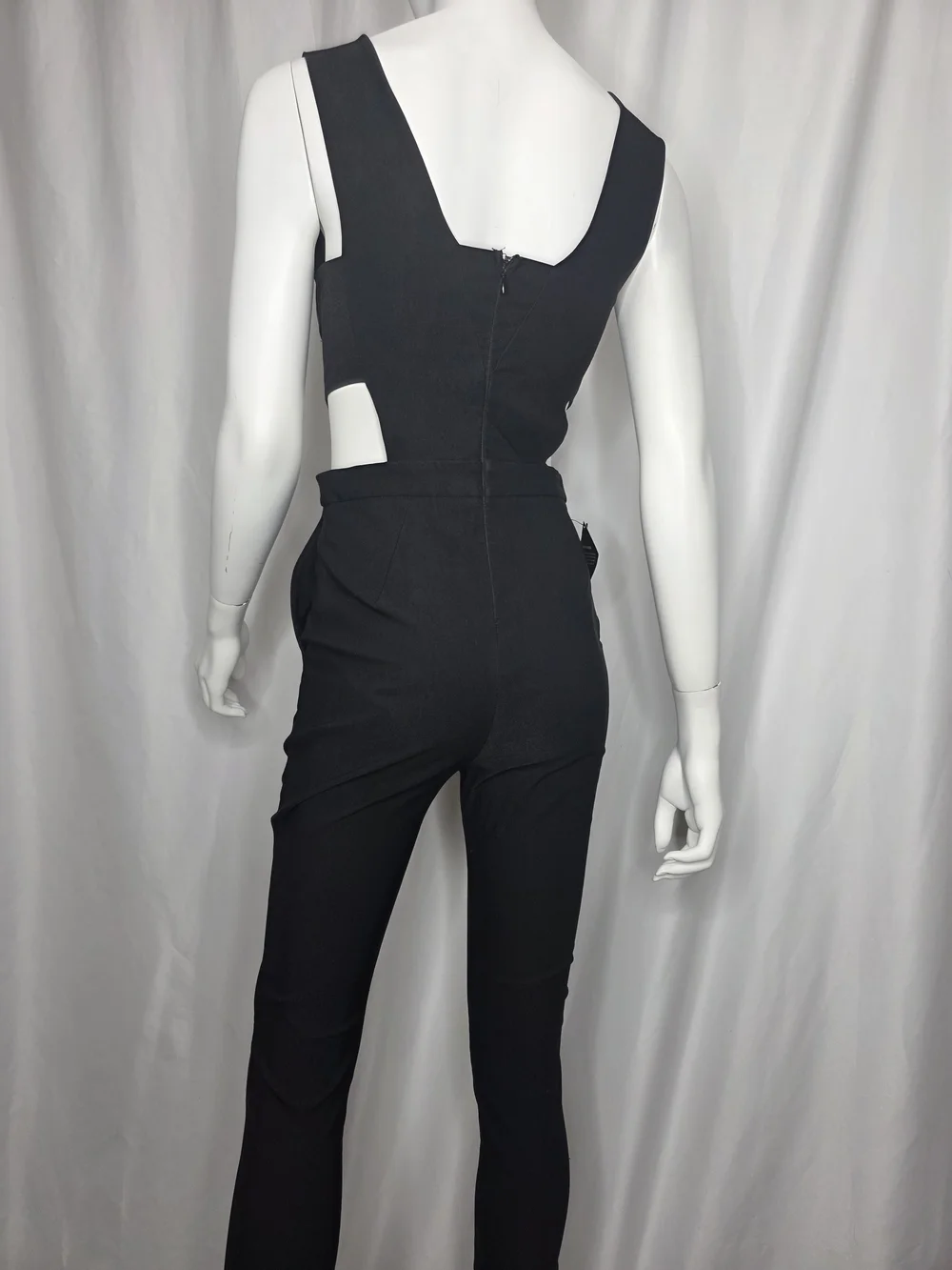 NASTY GAL Black Sleeveless Jumpsuit - Picture 7 of 11